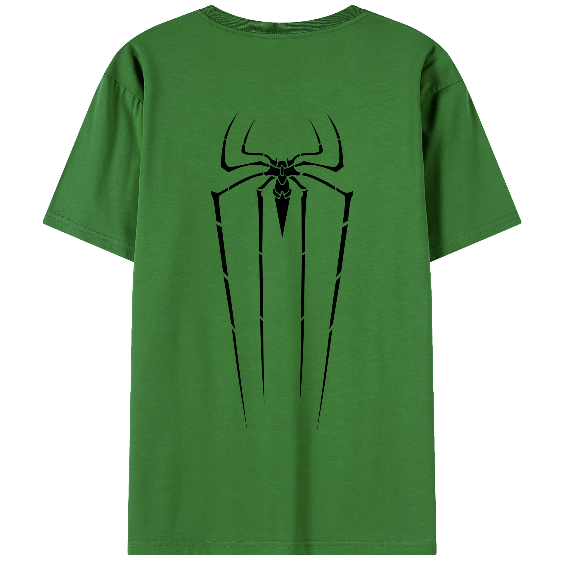 Spider Man スパイダーマン レディース半袖Tシャツ(バックプリント)